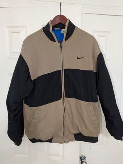 Vintage 90s Nike Bomber Jacket Big Logo Spellout