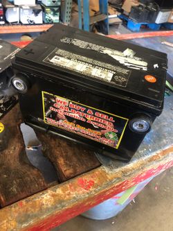 Car batteries