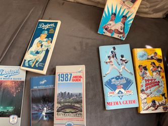 Vintage dodger magazines