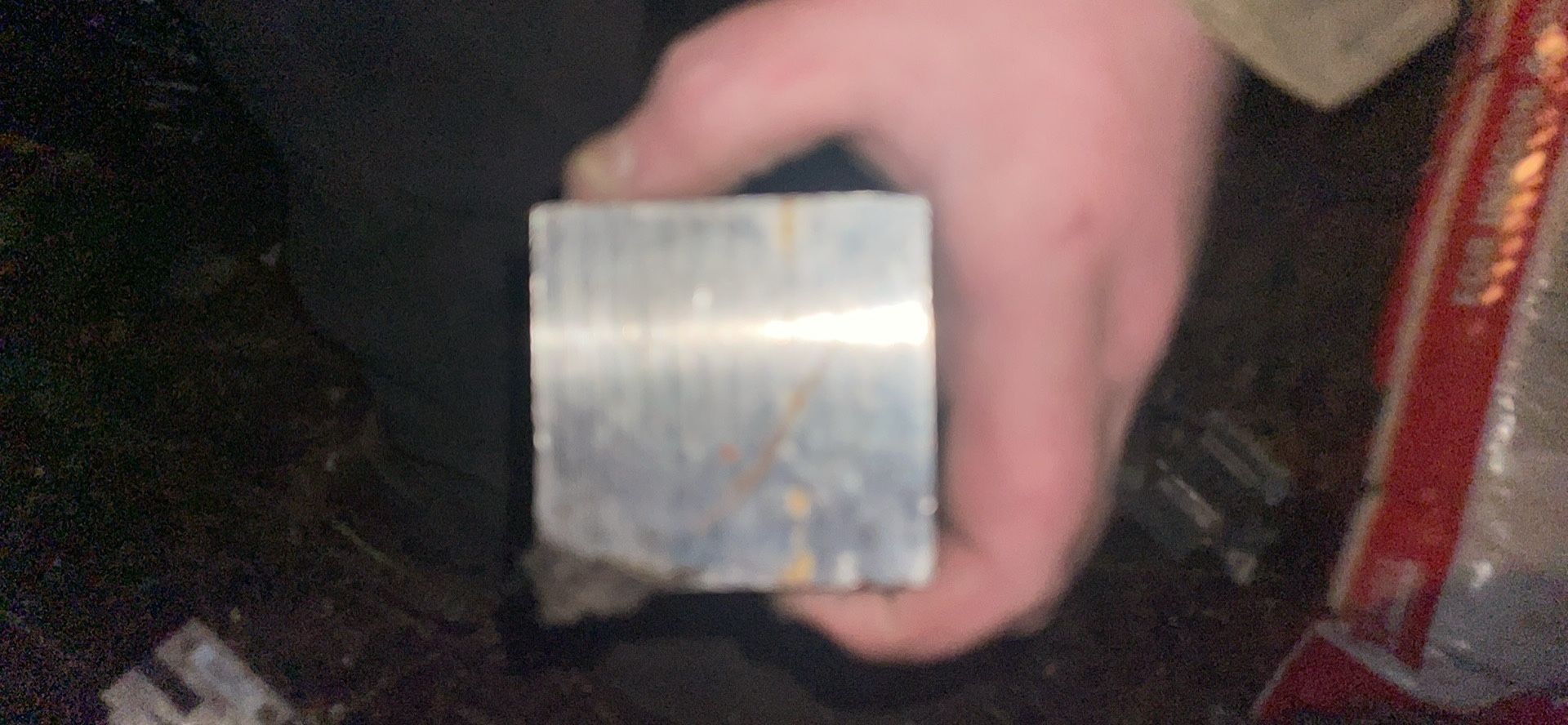 3inx3inx12in stainless steel block
