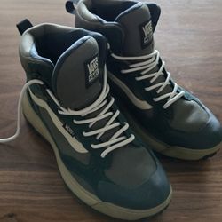 Vans MTE Crestline Waterproof Shoe Green / Black Boots Mens