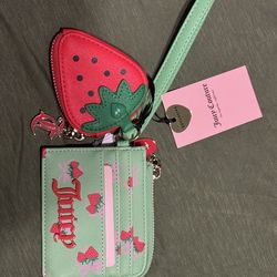 Juicy Couture Exclusive Green Strawberry Wallet Bundle