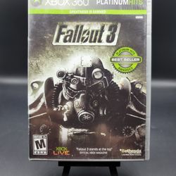 XBox 360 Fallout 3 ( Tested  & Working  ) 
