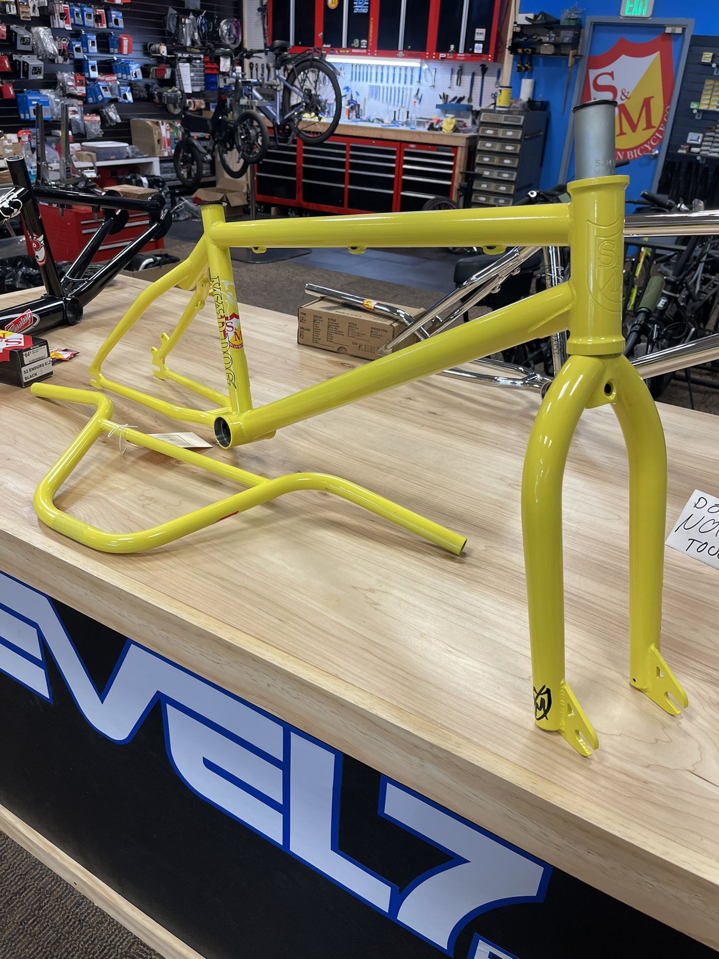 S&M Maddog Bmx Frame Set. NEW