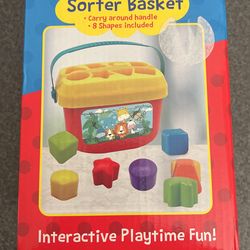 Shape Sorter Basket Toy