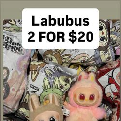 Labubus Brand New In Bags 2 For $15