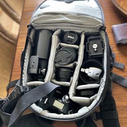 Nikon camera and Lens