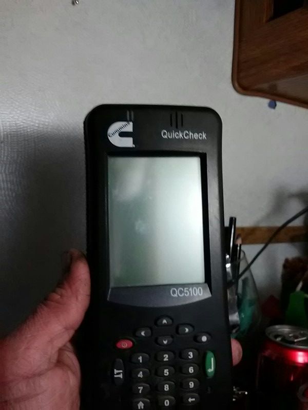 Cummins Quick Check. QC5100 hand held diagnostic computer