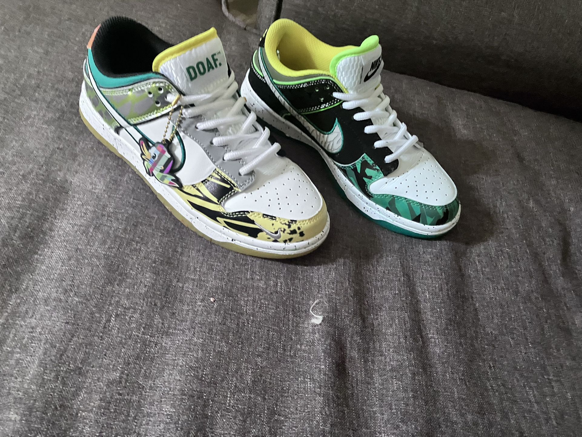 Nike Size 7 Nike Dunk PE Low What the Duck - University of Oregon Away