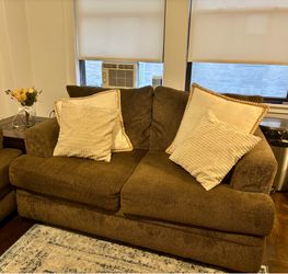 Chocolate Brown Sofa