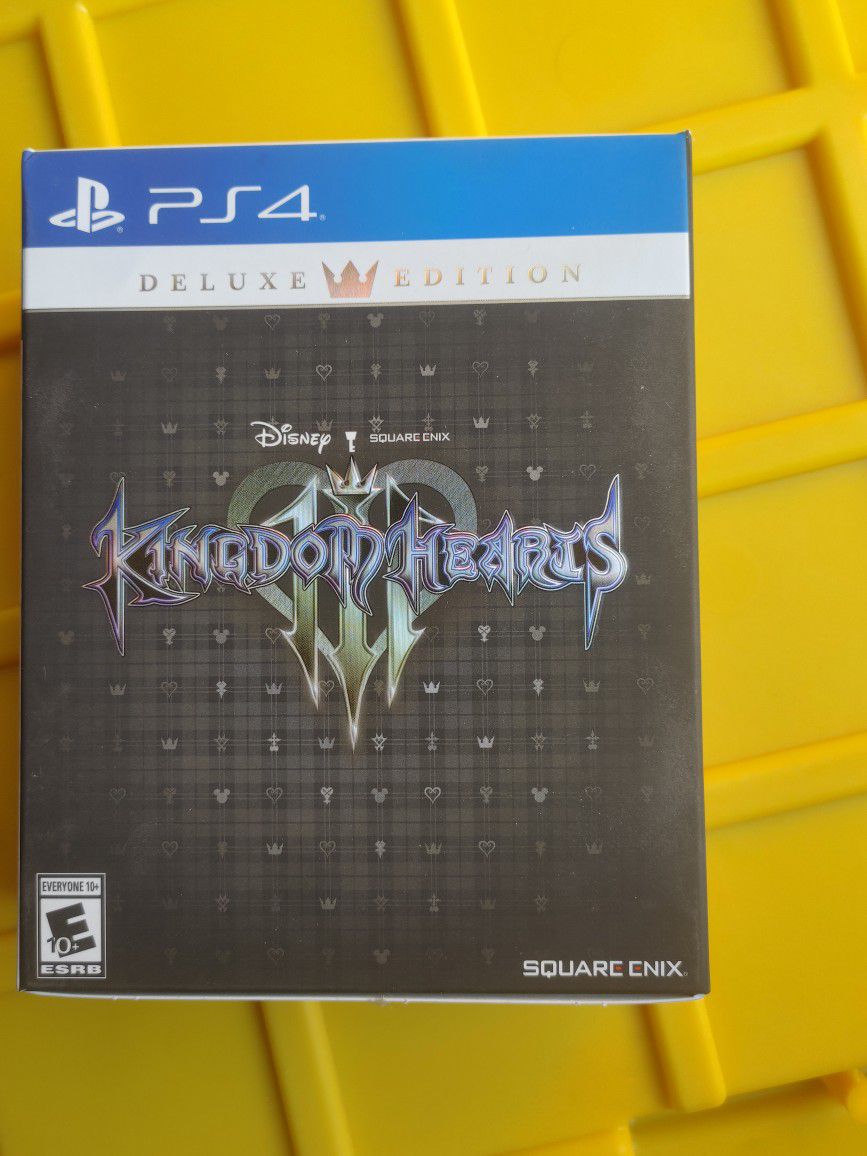 Kingdom Hearts 3 Steel book Deluxe Edition