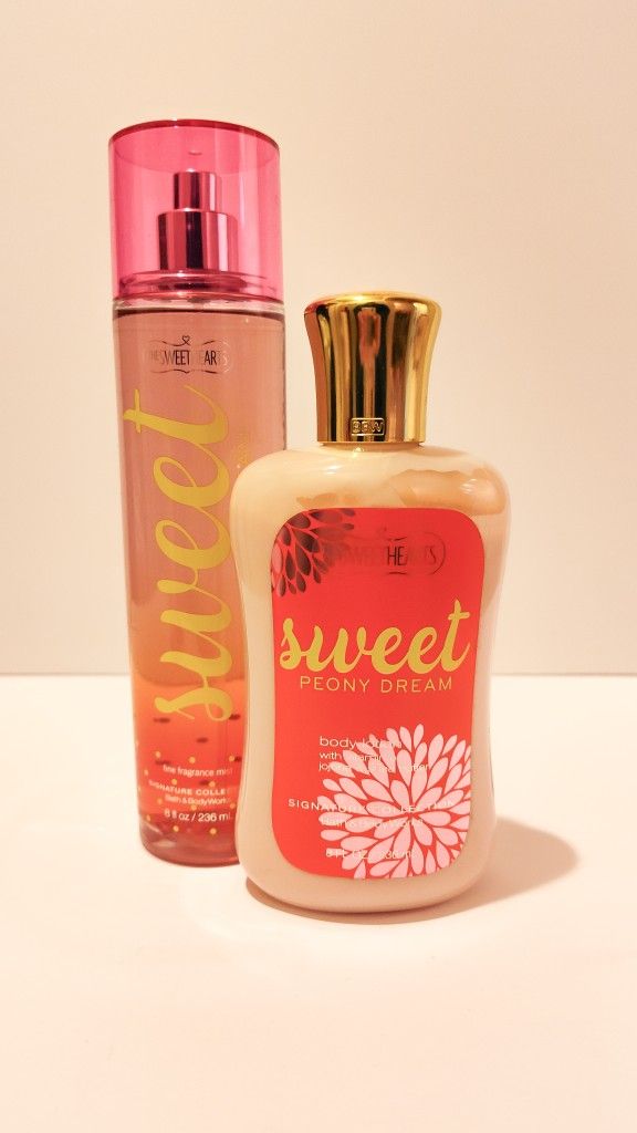 RARE Sweet Peony Dream Bath And Body Works