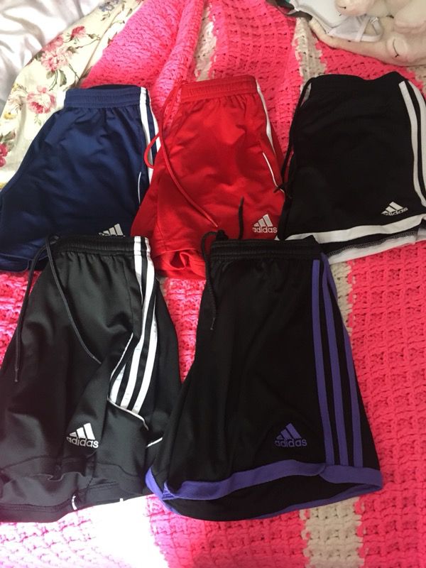 XS and S Adidas Soccer Shorts