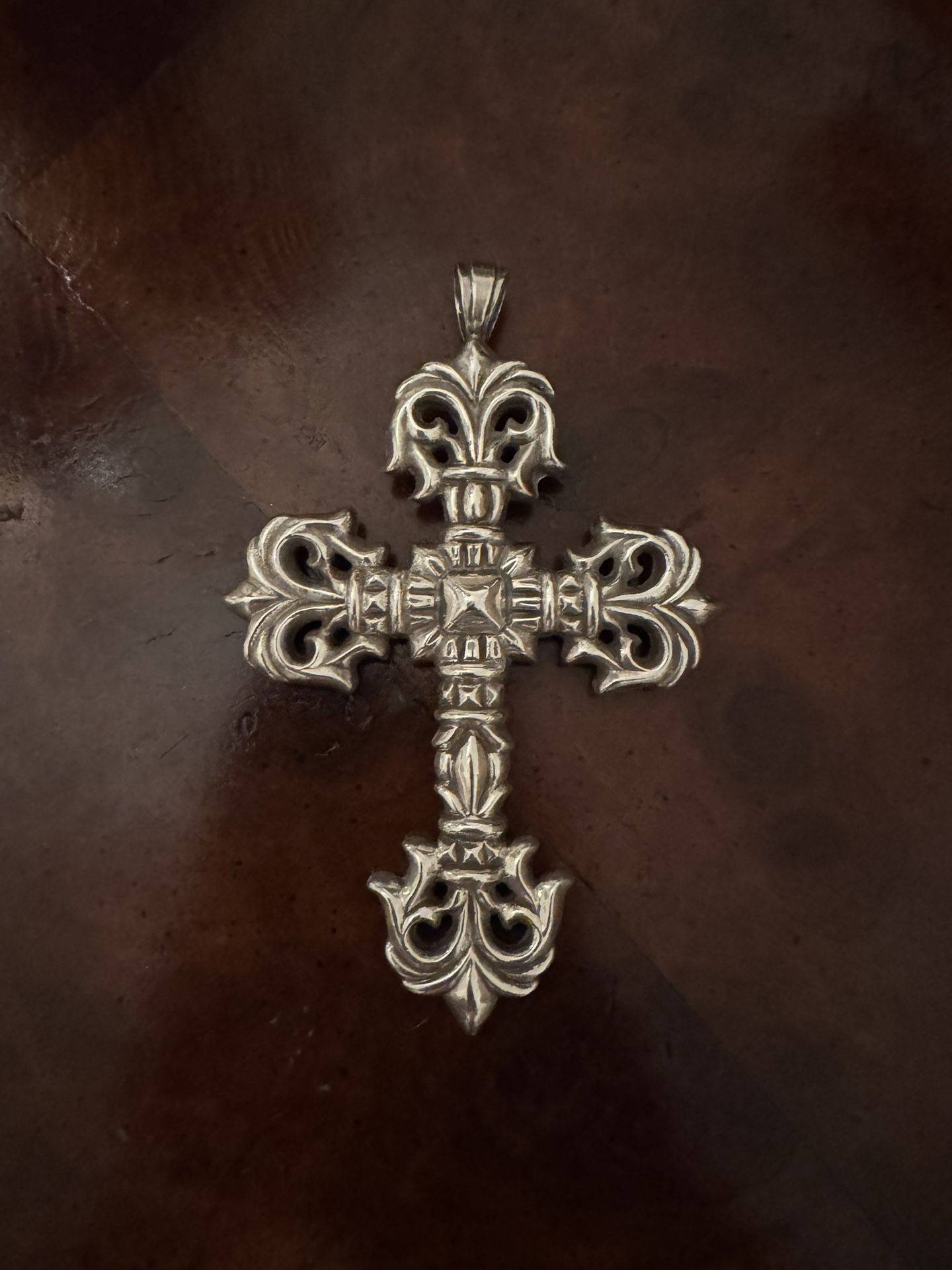 chrome hearts filigree pendant