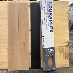 Natural Light Oak Waterproof 20 Mil LVP Flooring — $35/Box