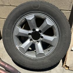 Toyota 4runner Tire & Wheel 265/60/18 6x139.7