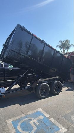 Diamond dump trailer