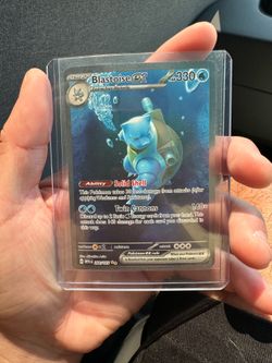 Blastoise Pokemon card