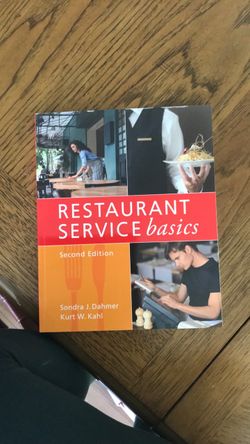 Book: restaurant service basics
