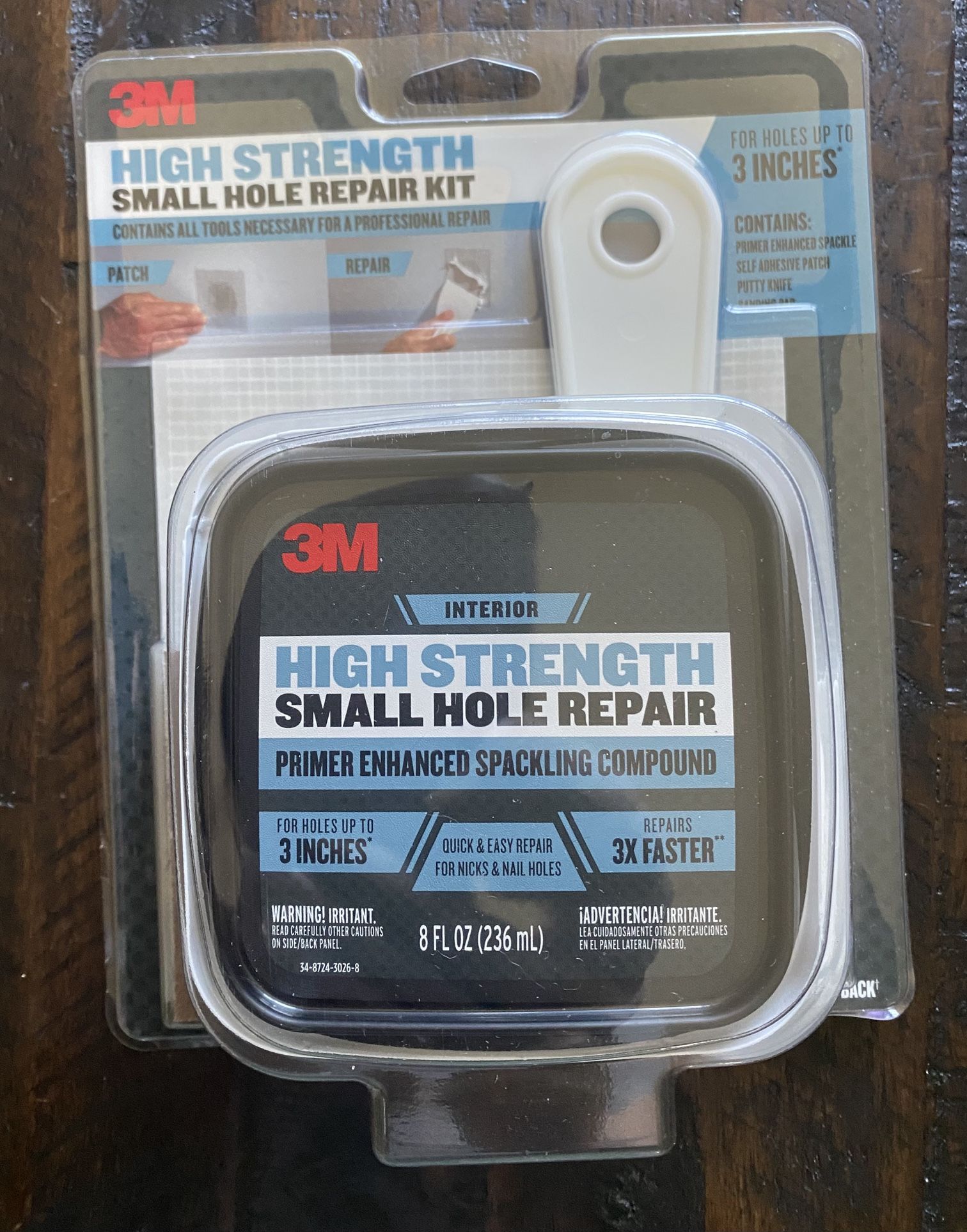 3M High Strength Small Hole Repair Kit (NEW)