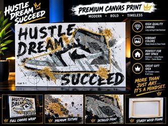 Dream and succeed wallart 🖼️