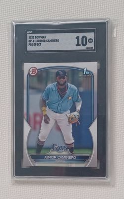 2023 Bowman Junior Caminero 1st Bowman SGC 10