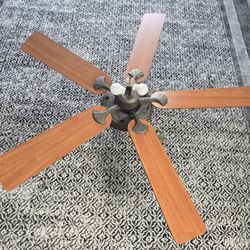 Free Hunter 52" Fan, Missing Glass