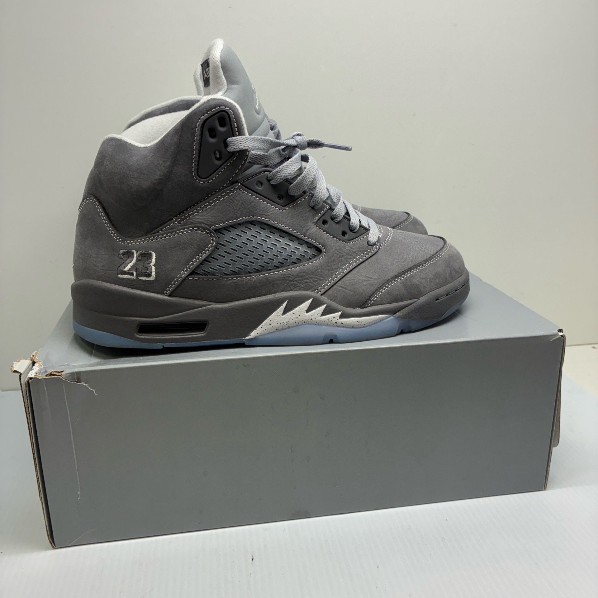 Jordan Retro 5 Wolf Grey Shoes 213199/13