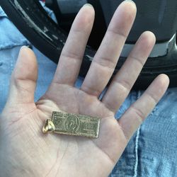 $100 Bill Pendant 