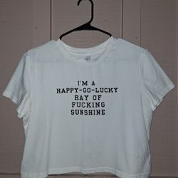 F21 Women's Crop Tee