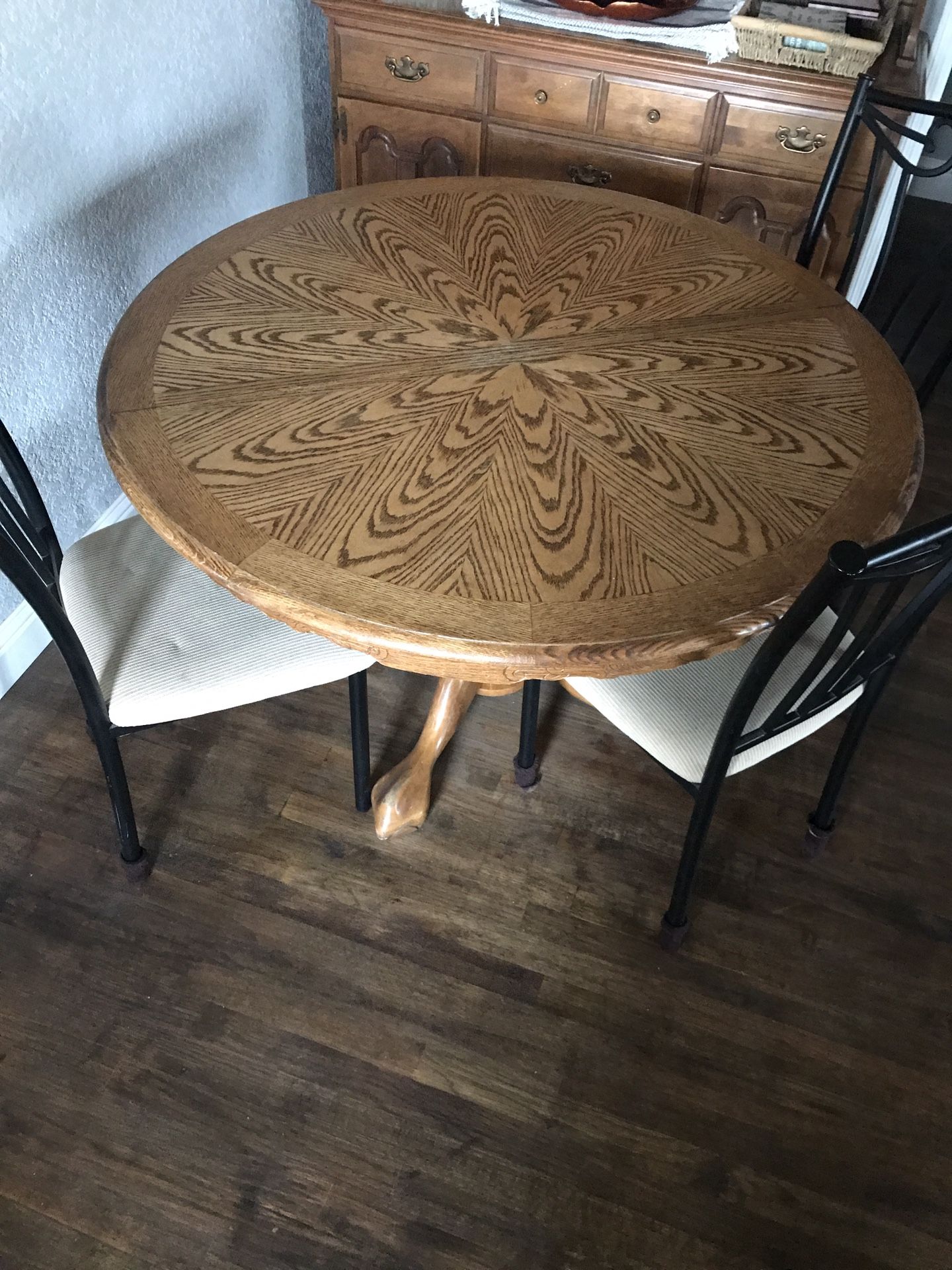 Kitchen table with 3 chairs