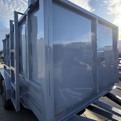 New Hydraulic Dump Trailer 8x4x12 With Accessories 💝