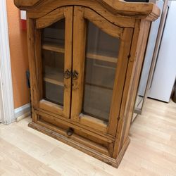 Wooden Display Cabinet 