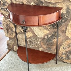 Half Moon Entry Console Table 