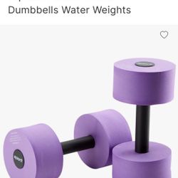 Water Aerobics Jog Belt & Dumbells 