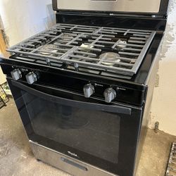 Whirlpool Stainless Steel Gas Stove 