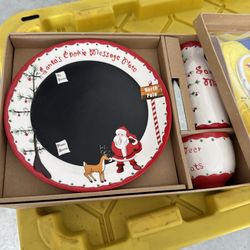 Christmas Santa Dish
