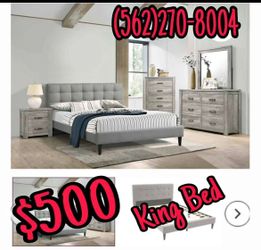 New king bed