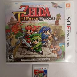 Nintendo 3ds Zelda Tri Force Heroes 
