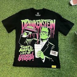 That’s Awful Lot of Cough Syrup Drankenstein Graphic T-Shirt – Men’s Large