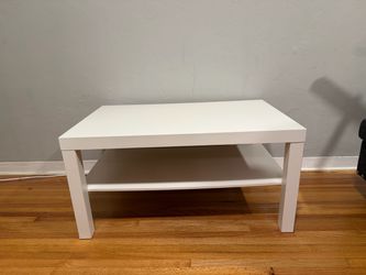 White wooden coffee Table