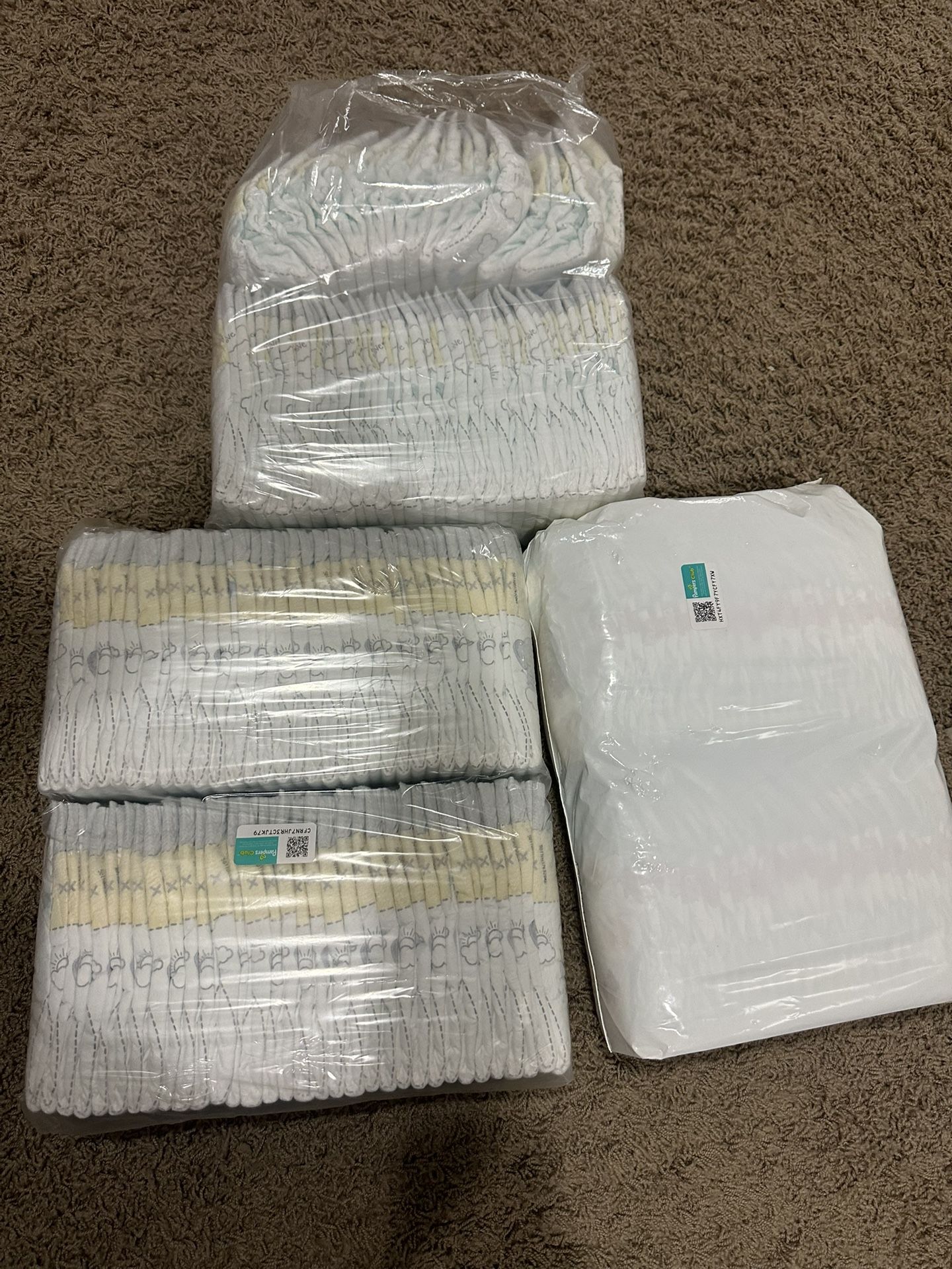 165 size 1 Pampers Sell Or Trade For Huggies Size 1
