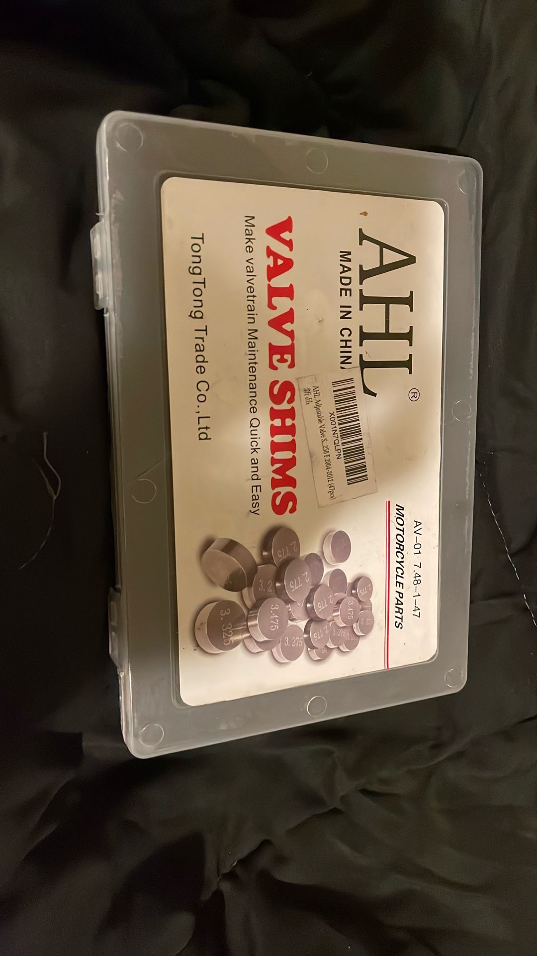 47pc Valve shims (Kawasaki)