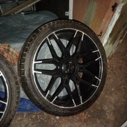 Kunimoto F28 24in. Tires And Giovanna Rims