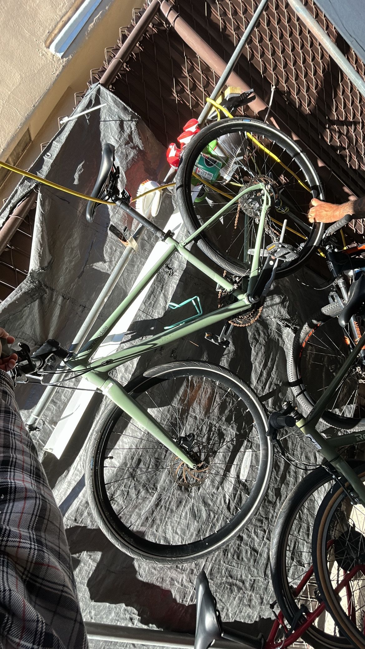 CANNONDALE QUICK 3 REMIXTE SHIMANO ACERA 9 SPEED DISC ALUMINUM HYBRID BIKE