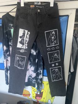 Hypland x Naruto Shippuden black denim size 30