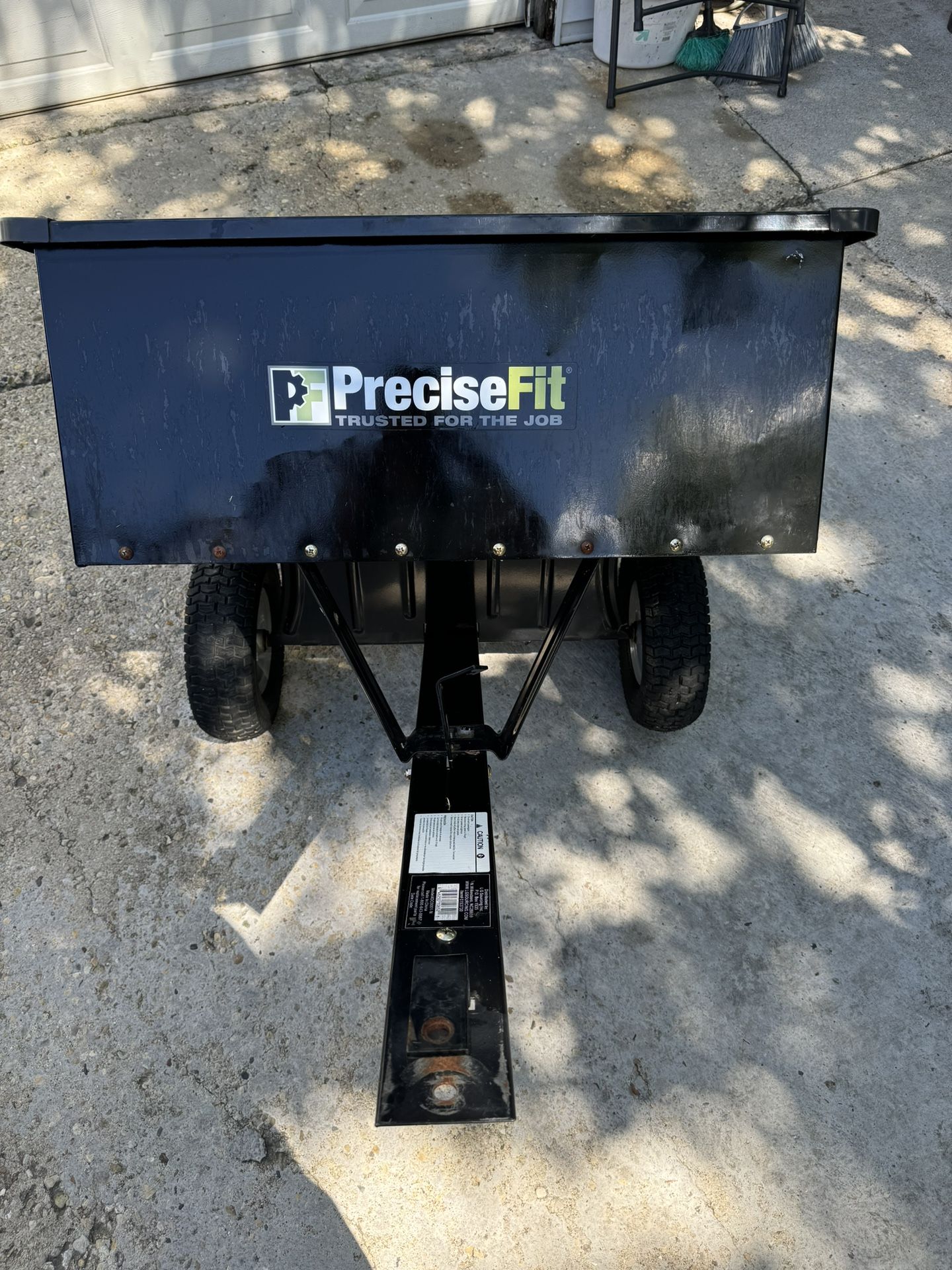 Precise Fit 10ft Steel Dump Cart