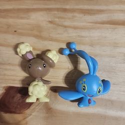 BUNEARY & Diamond Pearl Nintendo Pokemon Jakks Pvc 