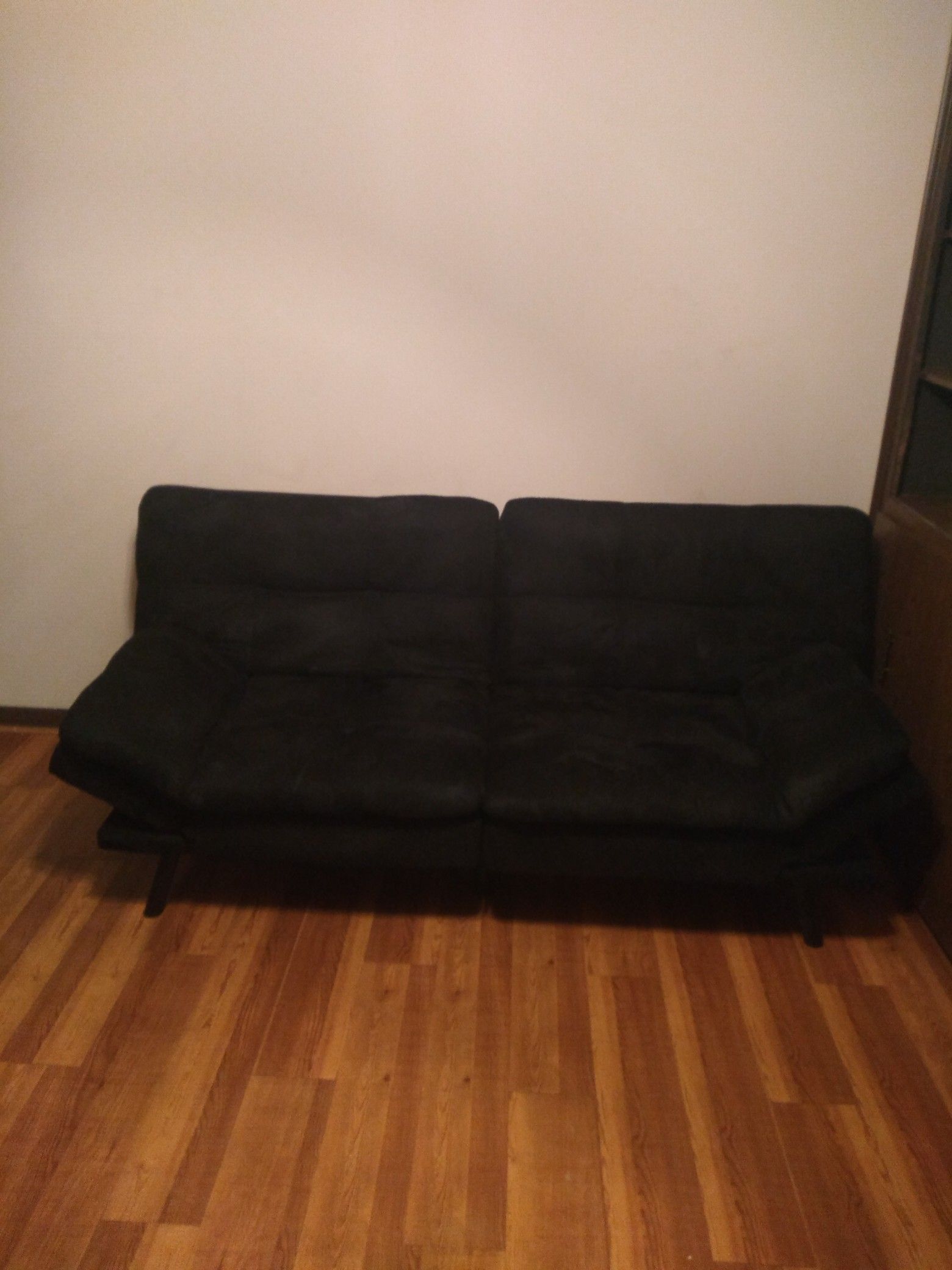 Suede futon