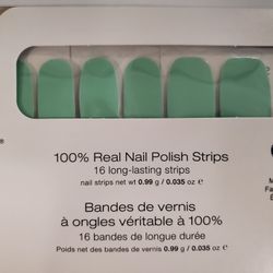 100% REAL NAIL POLISH STRIPS